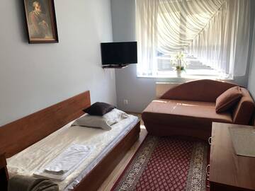 Фото номера Стандартный одноместный номер с душем Отель U Bosmana г. Бродница 2